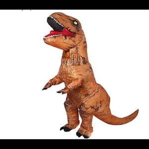NWT ADULT SIZED T-REX 🦖 INFLATABLE COSTUME